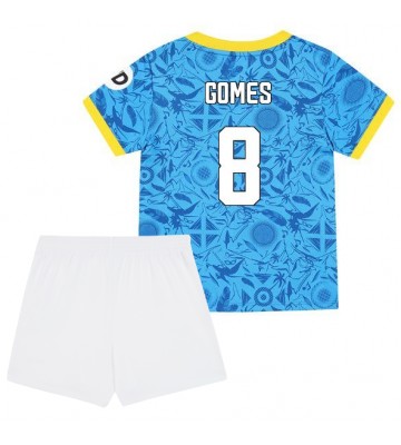 Wolves Joao Gomes #8 Terza Maglia Bambino 2025-26 Manica Corta (+ Pantaloni corti)